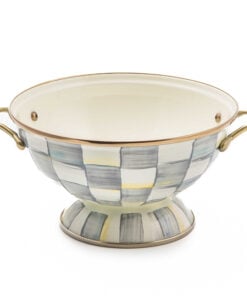 Mackenzie-Childs – Sterling Check Enamel Almost Everything Bowl