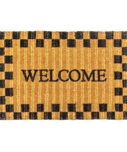 Mackenzie-Child's - Welcome Checked Entrance Mat