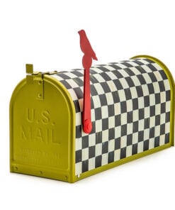 Mackenzie-Child's - Courtly Check Mailbox