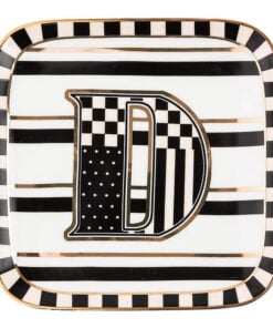 Mackenzie-Child's - Monogram Dish - D
