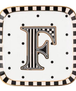 Mackenzie-Child's - Monogram Dish - F