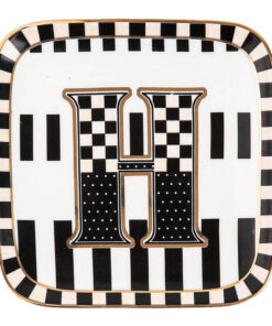 Mackenzie-Child's - Monogram Dish - H