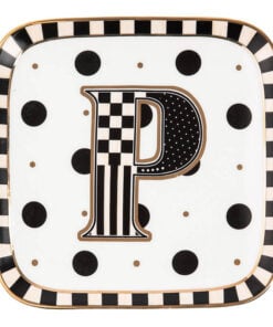 Mackenzie-Child's - Monogram Dish - P