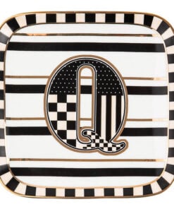 Mackenzie-Child's - Monogram Dish - Q