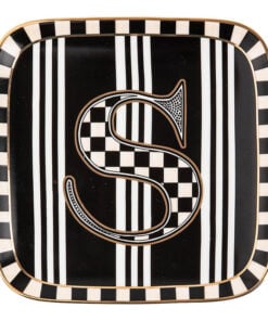 Mackenzie-Child's - Monogram Dish - S
