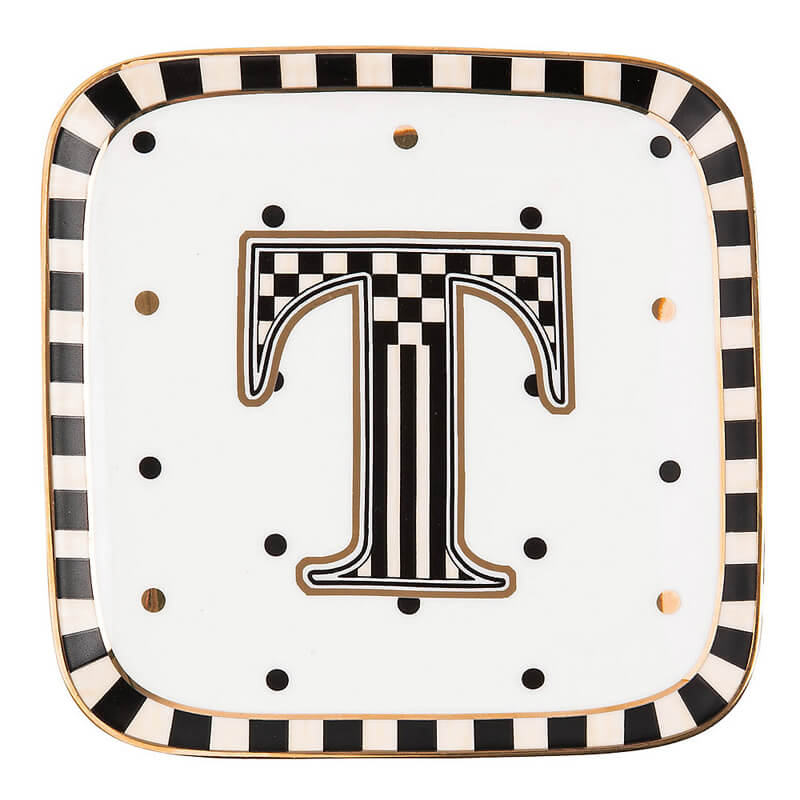 MackenzieChild's Monogram Dish T Shop Dekado