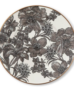 Mackenzie-Child's - Sterling English Garden Enamel Salad/dessert Plate