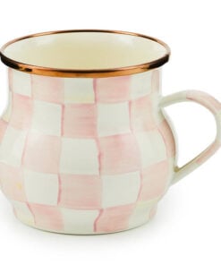 Mackenzie-Childs Rosy Check Mug