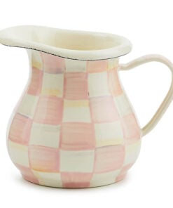 Mackenzie-Childs Rosy Check Creamer