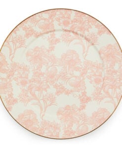 Mackenzie-Childs Rosy English Garden Enamel Serving Platter