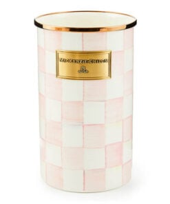 Mackenzie-Childs Rosy Check Utensil Holder