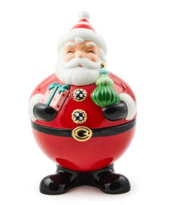 Mackenzie-Child's - Granny Kitsch Santa Cookie Jar