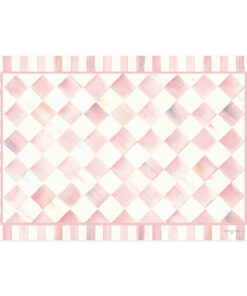 Mackenzie-Childs - Rosy Check 2' X 3' Floor Mat