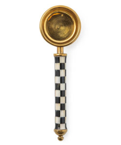 Mackenzie-Childs - Courtly Check Supper Club Gold Coffee Scoop