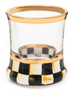 Mackenzie-Childs - Courtly Check Shot Glass