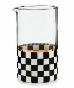Mackenzie-Childs - Courtly Check Mixing Glass