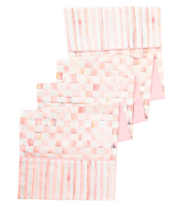 Mackenzie-Childs - Rosy Check Table Runner
