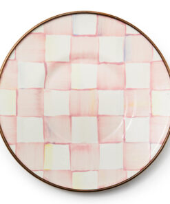 Mackenzie-Childs - Rosy Check Saucer