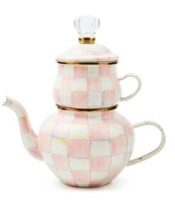Mackenzie-Childs - Rosy Check High Tea