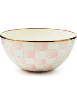Mackenzie-Childs - Rosy Check Small Everyday Bowl