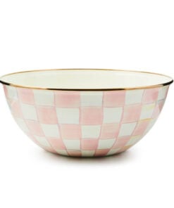 Mackenzie-Childs - Rosy Check Large Everyday Bowl