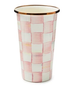 Mackenzie-Childs - Rosy Check 20 Ounce Tumbler