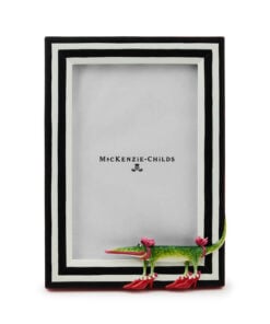 MacKenzie-Childs Patience Brewster Gloria Alligator 5"X7" Frame