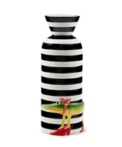 MacKenzie-Childs Patience Brewster Gloria Alligator Vase
