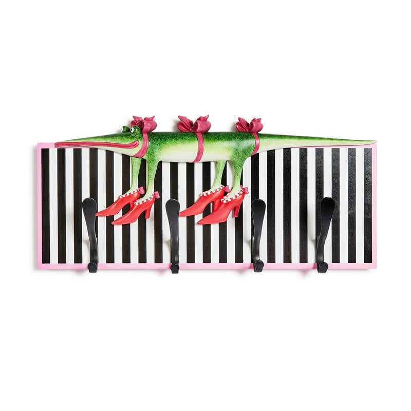 MacKenzie-Childs Patience Brewster Gloria Alligator Wall Hook