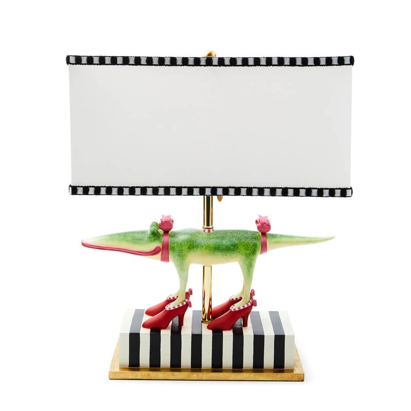 Patience Brewster Gloria Alligator Table Lamp