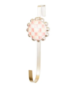 MacKenzie-Childs Rosy Check Wreath Hanger