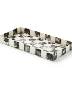 MacKenzie-Childs Courtly Check Capiz Vanity Tray