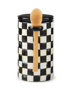 MacKenzie-Childs Courtly Check Farmhouse Canister