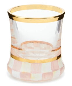 MacKenzie-Childs Rosy Check Shot Glass