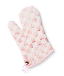 MacKenzie-Childs Rosy Check Oven Mitt