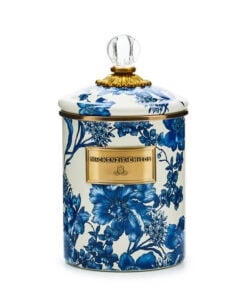 MacKenzie-Childs Royal English Garden Medium Canister