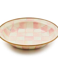 MacKenzie-Childs Rosy Check Pie Plate