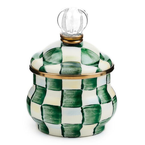 MacKenzie-Childs Check Sugar Bowl