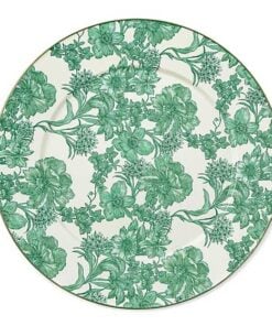 Mackenzie-Childs Emerald English Garden Enamel Serving Platter