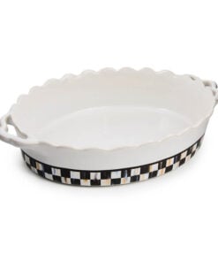 Mackenzie-Child's - Courtly Check Everyday Medium Oval Baker