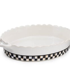 Mackenzie-Child's - Courtly Check Everyday Large Oval Baker