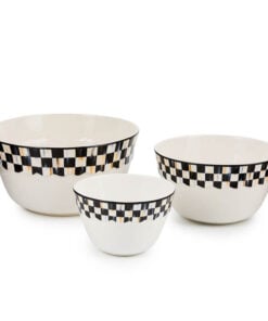Mackenzie-Child's - Courtly Check Everyday Mixing Bowls, Set of 3