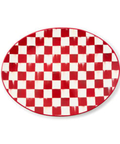 Mackenzie-Child's - Cherry Check Serving Platter