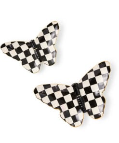Mackenzie-Child's - Courtly Butterfly Trinket Dishes, Set of 2