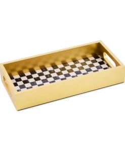 Mackenzie-Child's - Courtly Check Glass Vanity Tray