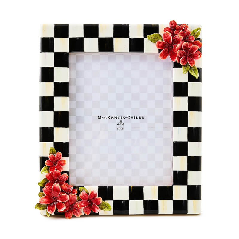 Mackenzie-Child's - Courtly Check Floral 8" X 10" Frame
