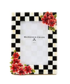 Mackenzie-Child's - Courtly Check Floral 4" X 6" Frame