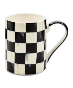 Mackenzie-Child's - Courtly Check Porcelain Mug