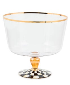 Mackenzie-Child's - Courtly Check Glass Trifle