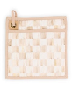 Mackenzie-Child's - Mocha Check Potholder